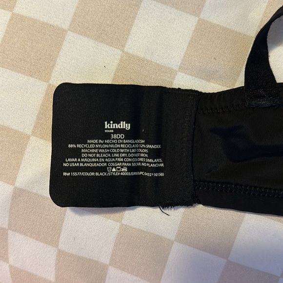 Black kindly yours bra 38 dd - Picture 4 of 4